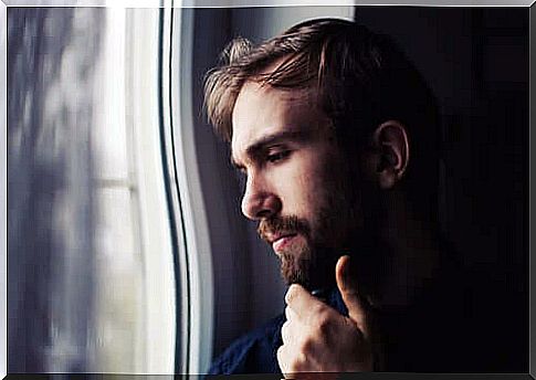 Man pondering whether to be consistent